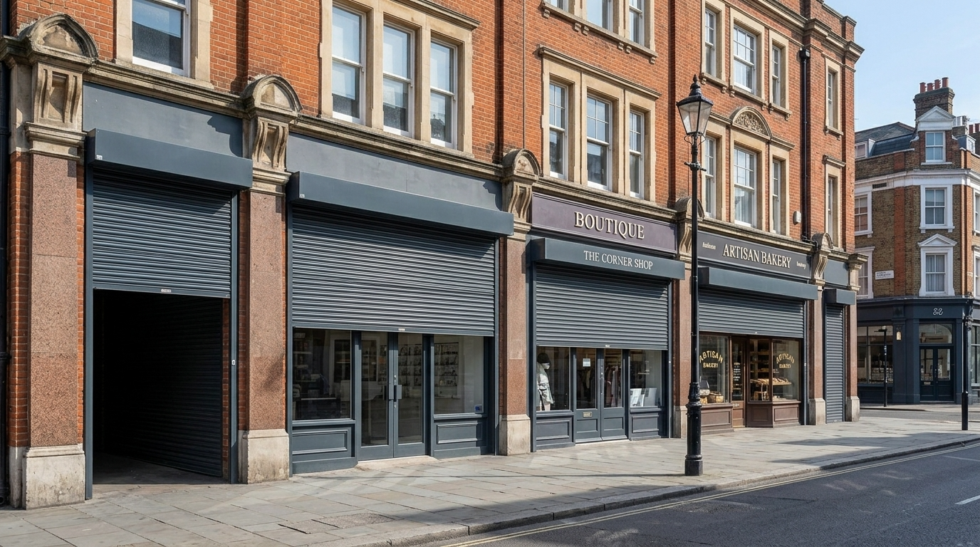 Electric Aluminium Roller Shutters