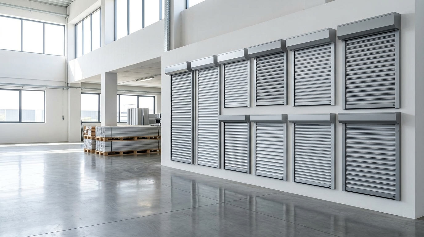 Custom-Made Aluminium Roller Shutters