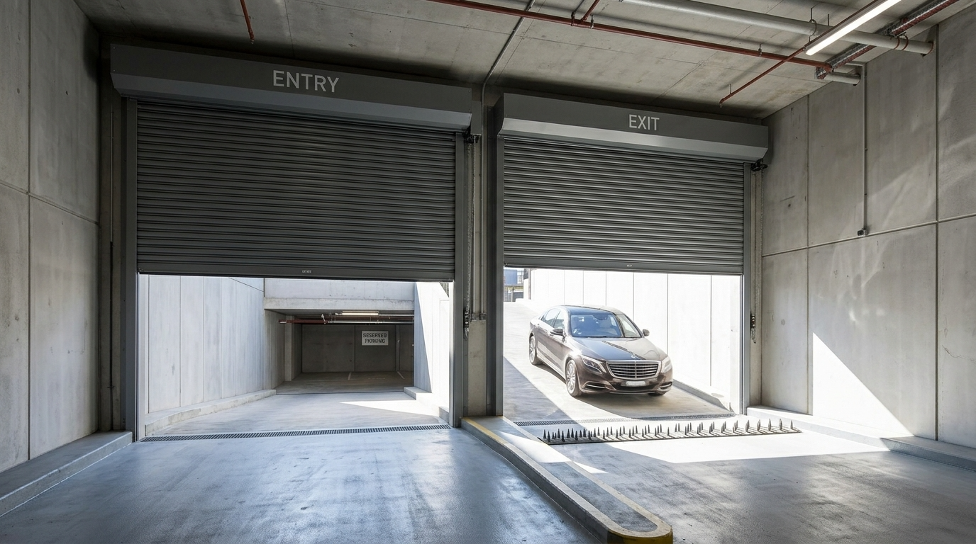Commercial Car Park Shutters