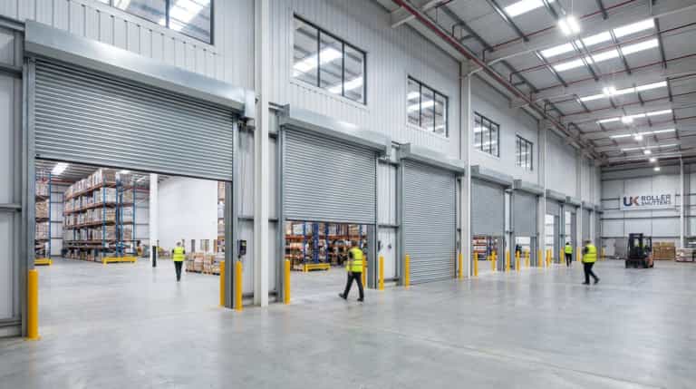 Automated Industrial roller shutter Doors