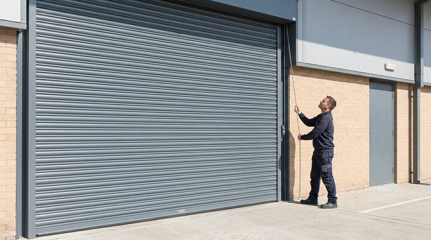 Manual Roller Shutter in london