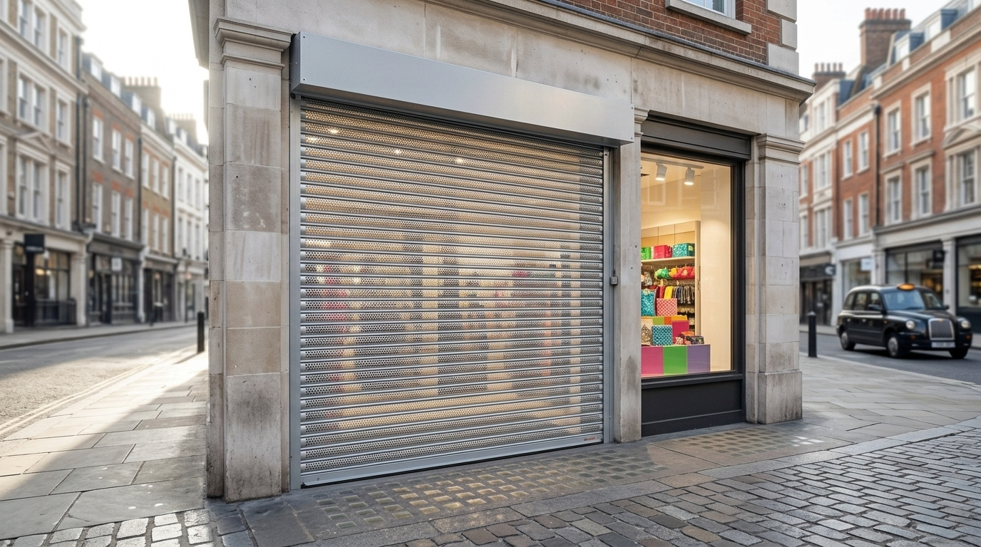 Custom-Made Perforated Roller Shutters
