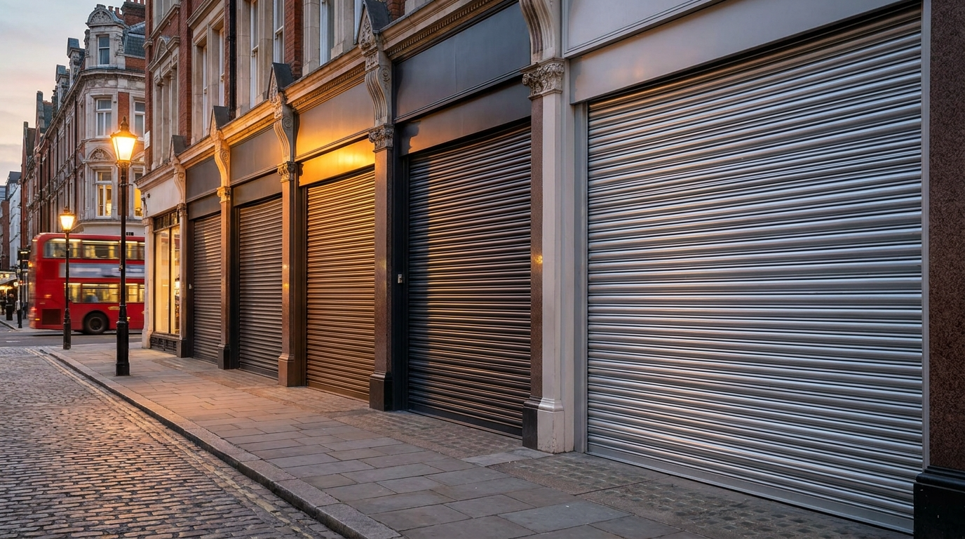 Electric Shopfront Roller Shutters