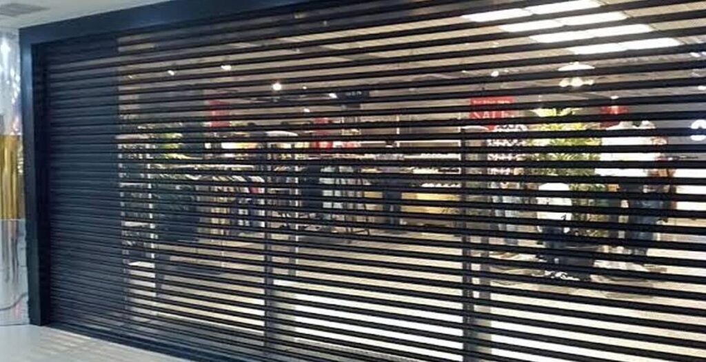 Perforated Roller Shutters London