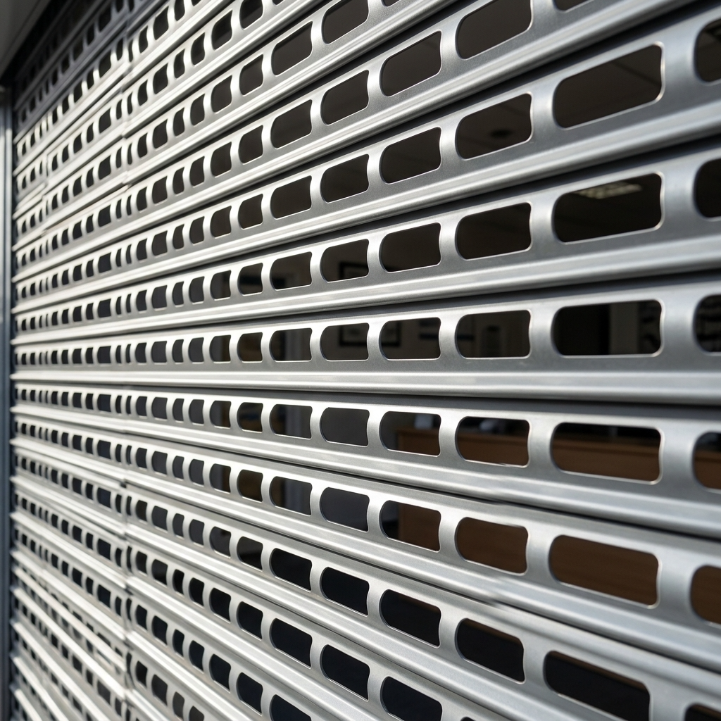 Electric Punched Roller Shutter