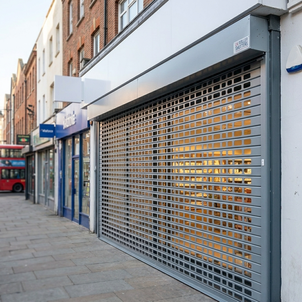 Punched Security Shutters