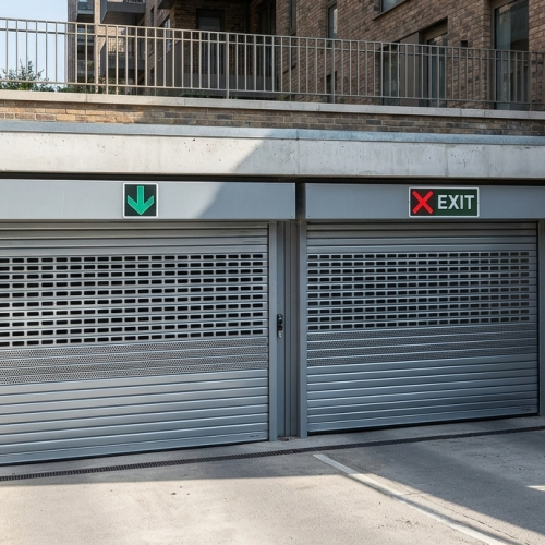Custom-Made Car Park Shutters