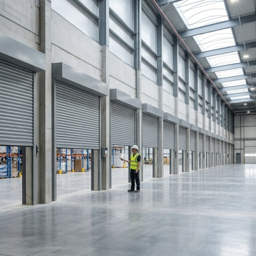 Shopfront Manual Roller Shutters