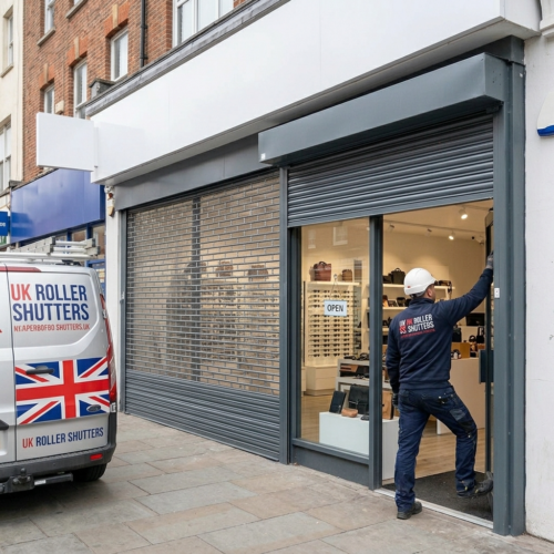 Shopfront Vision Roller Shutters